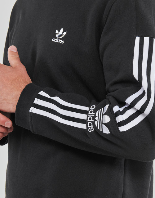 adidas Originals - LOCK UP CREW - Noir
