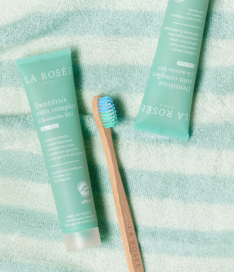 Duo de dentifrices et brosse à dents