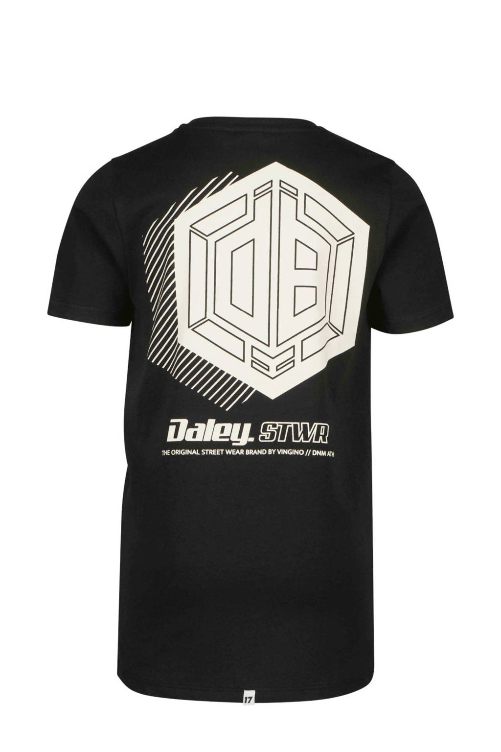 Vingino T-shirt met logo zwart