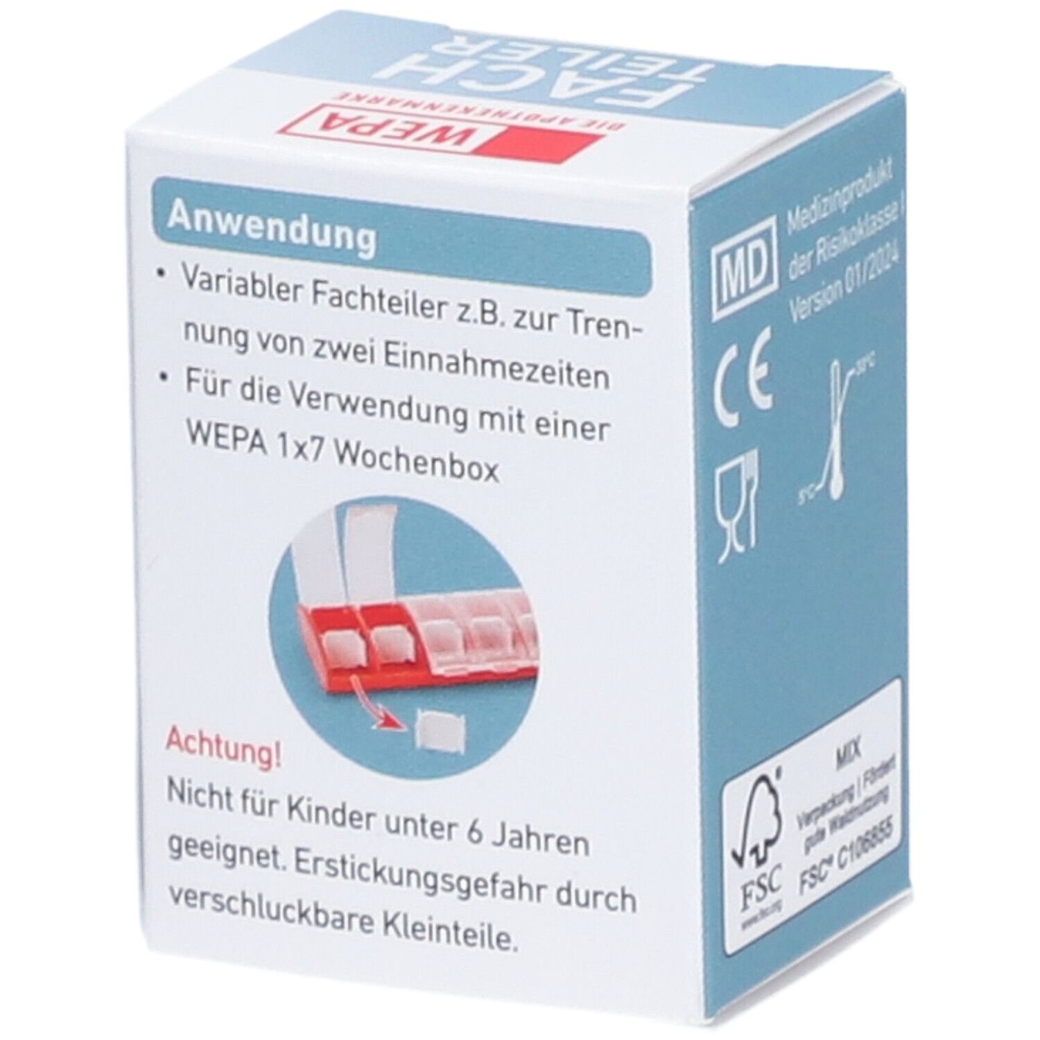 WEPA 1x7 Fachteiler