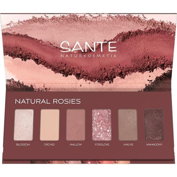 Palete Sombras Bio Para Olhos Natural Rosies