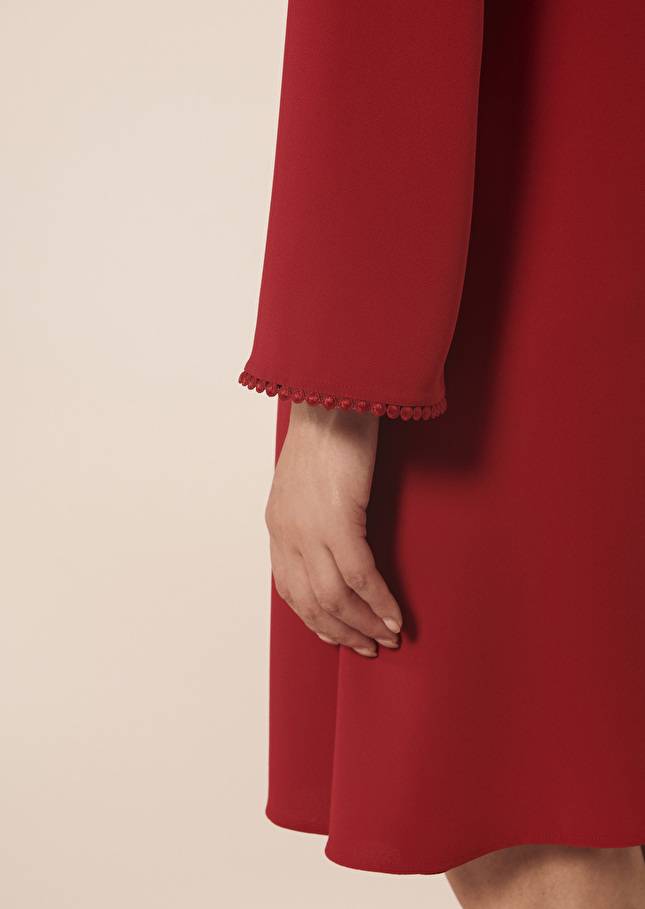 Robe Riellerouge en crêpe
