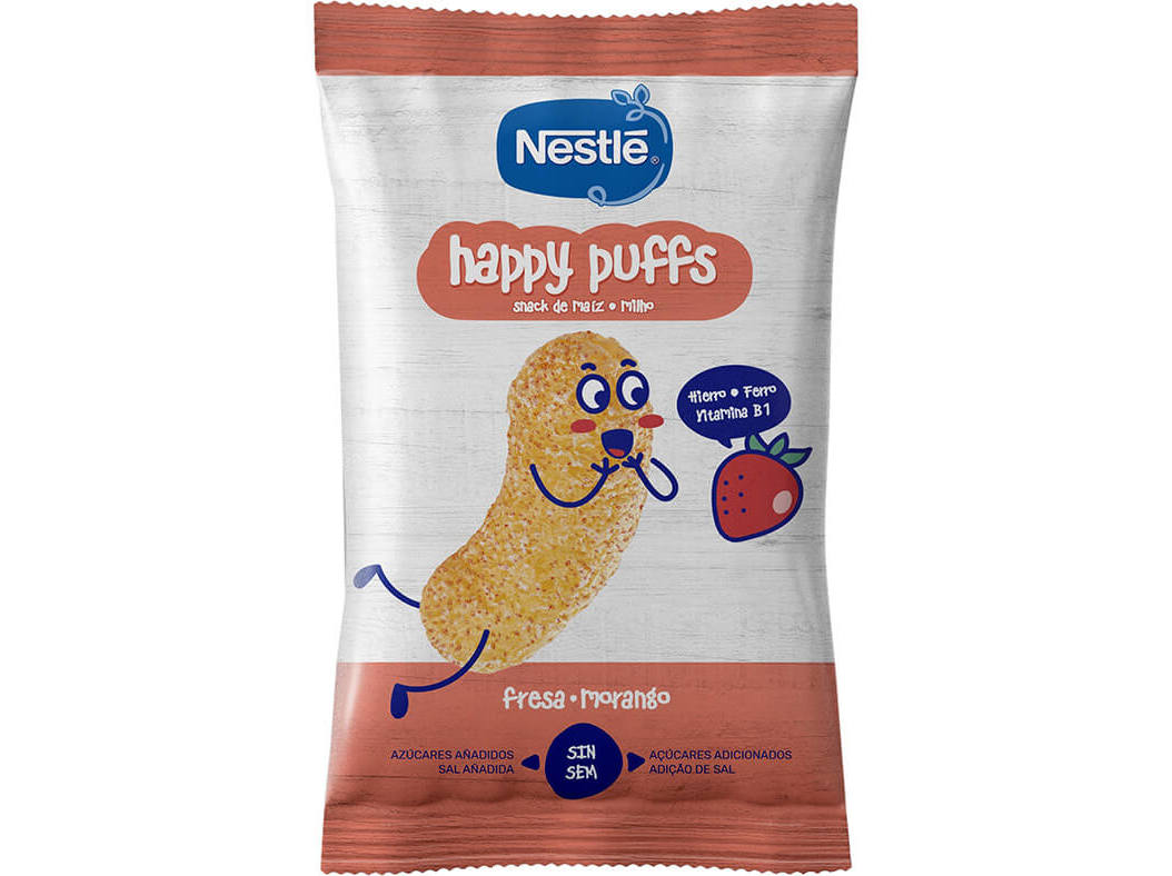 SNACK PARA BEBÉ NESTLÉ MORANGO BANANA 28GR