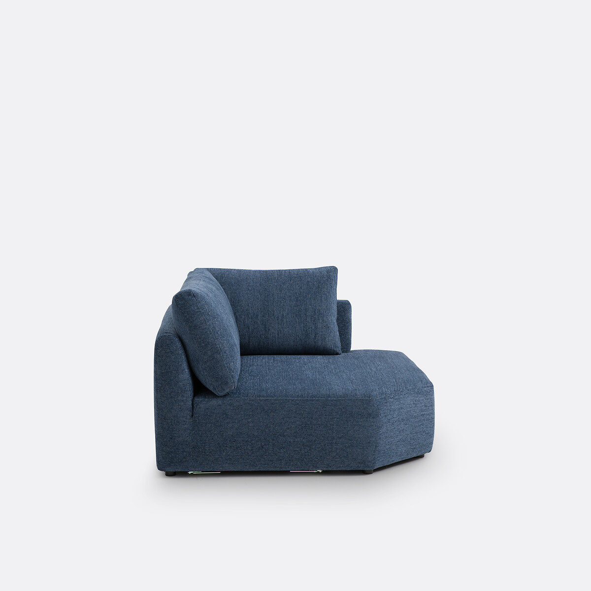 LA REDOUTE INTERIORS<br>Sofá de canto modular em tecido texturizado, Monica