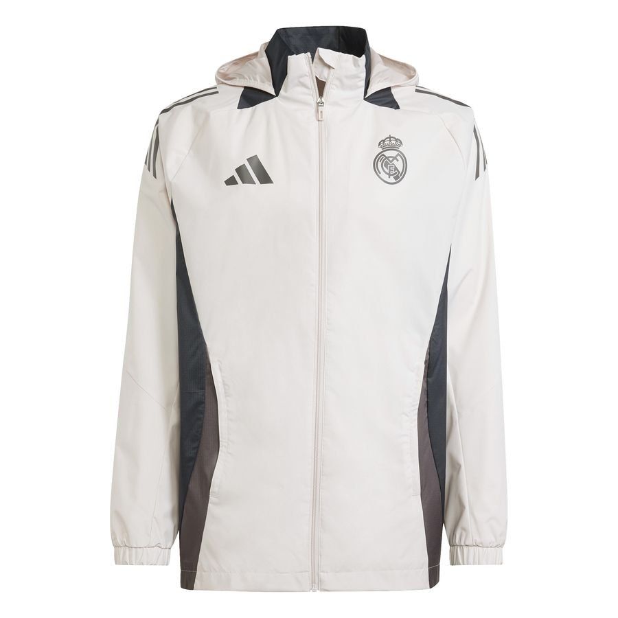 Real Madrid Veste Tiro 24 All Weather EU - Putty Mauve/Gris/Gris
