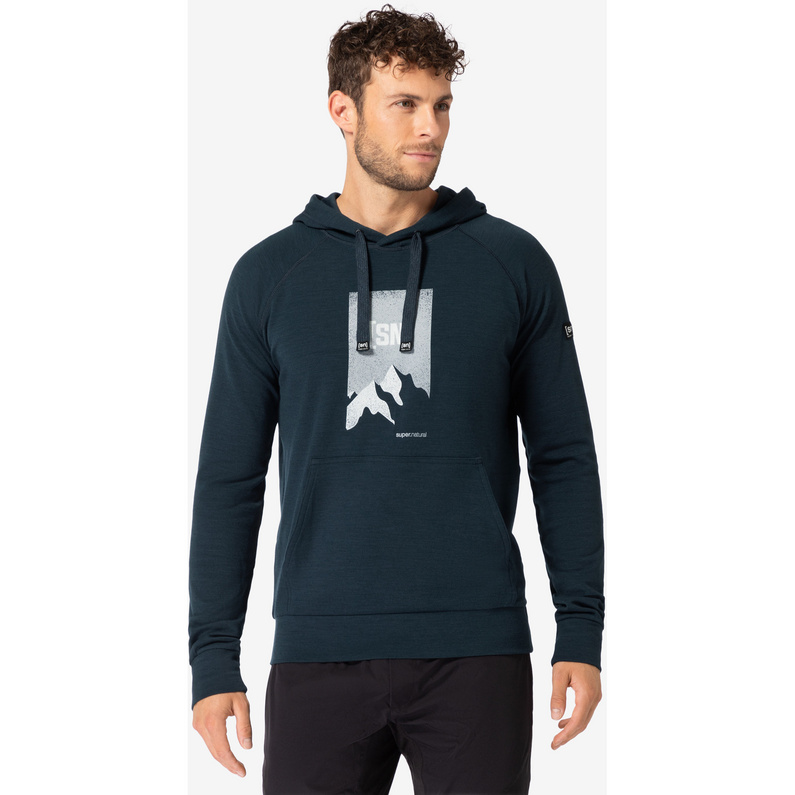 Super.Natural Herren Favourite 2 Pitch Hoodie