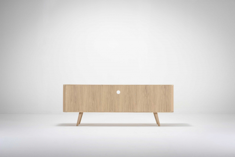 Gazzda Ena dressoir tv-meubel twee 160x42 naturel