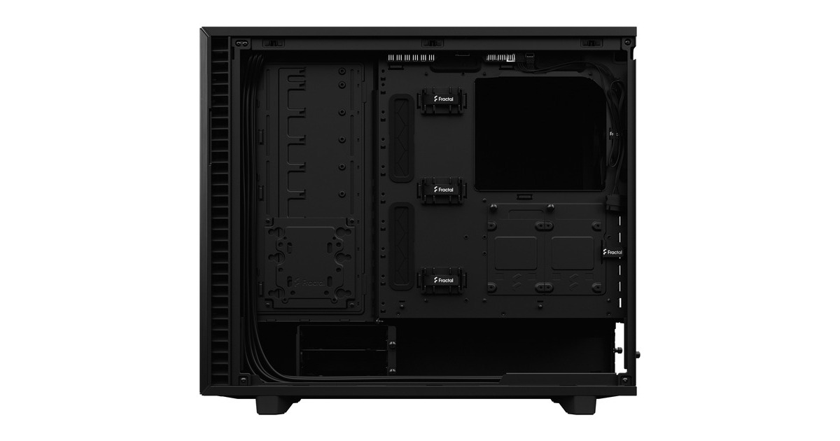 Fractal DesignDefine 7 midi tower behuizing  (Zwart | 4x USB-A | 1x USB-C)