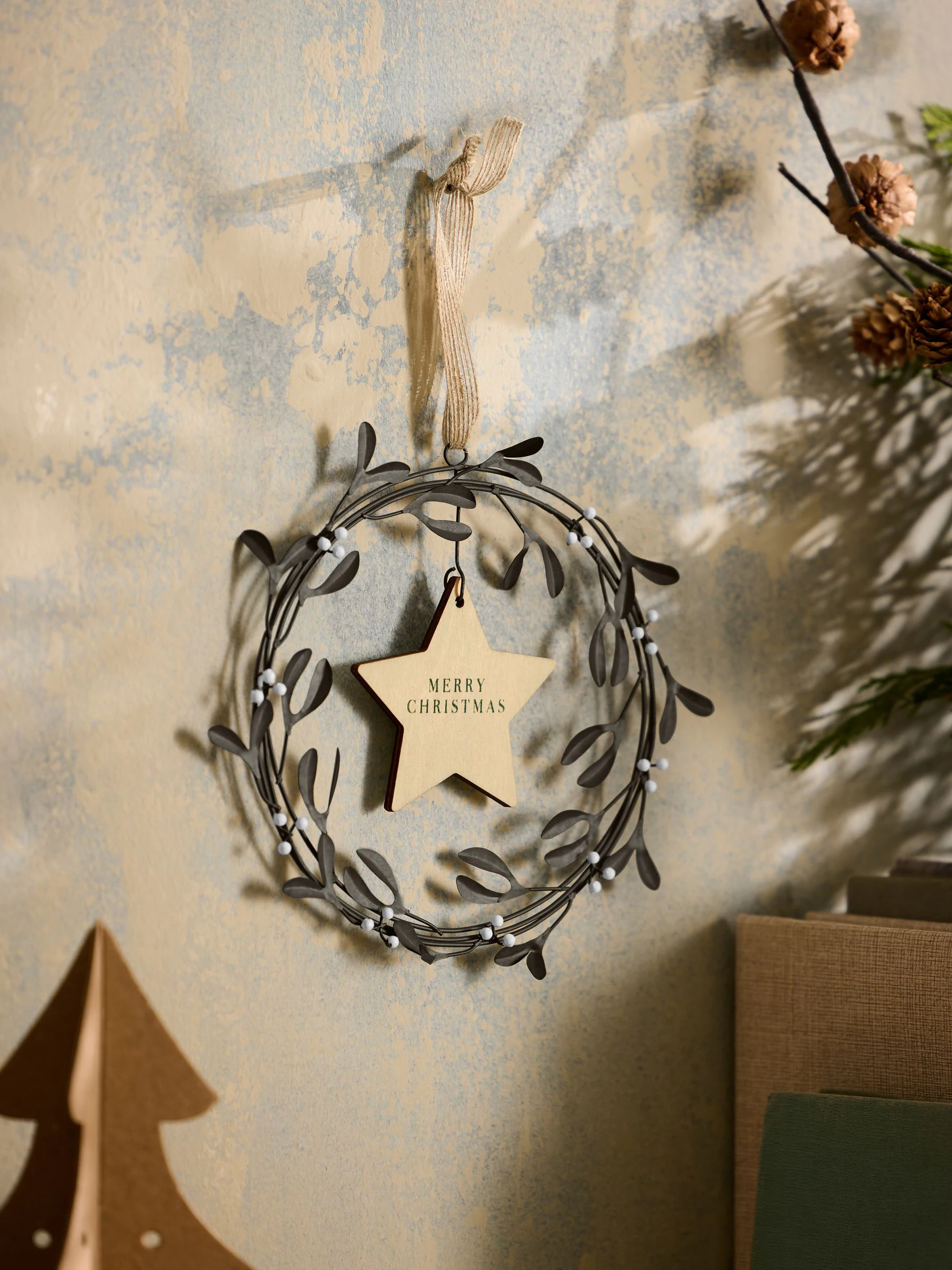 Mistletoe 'Kerstmis' hangdecoratie