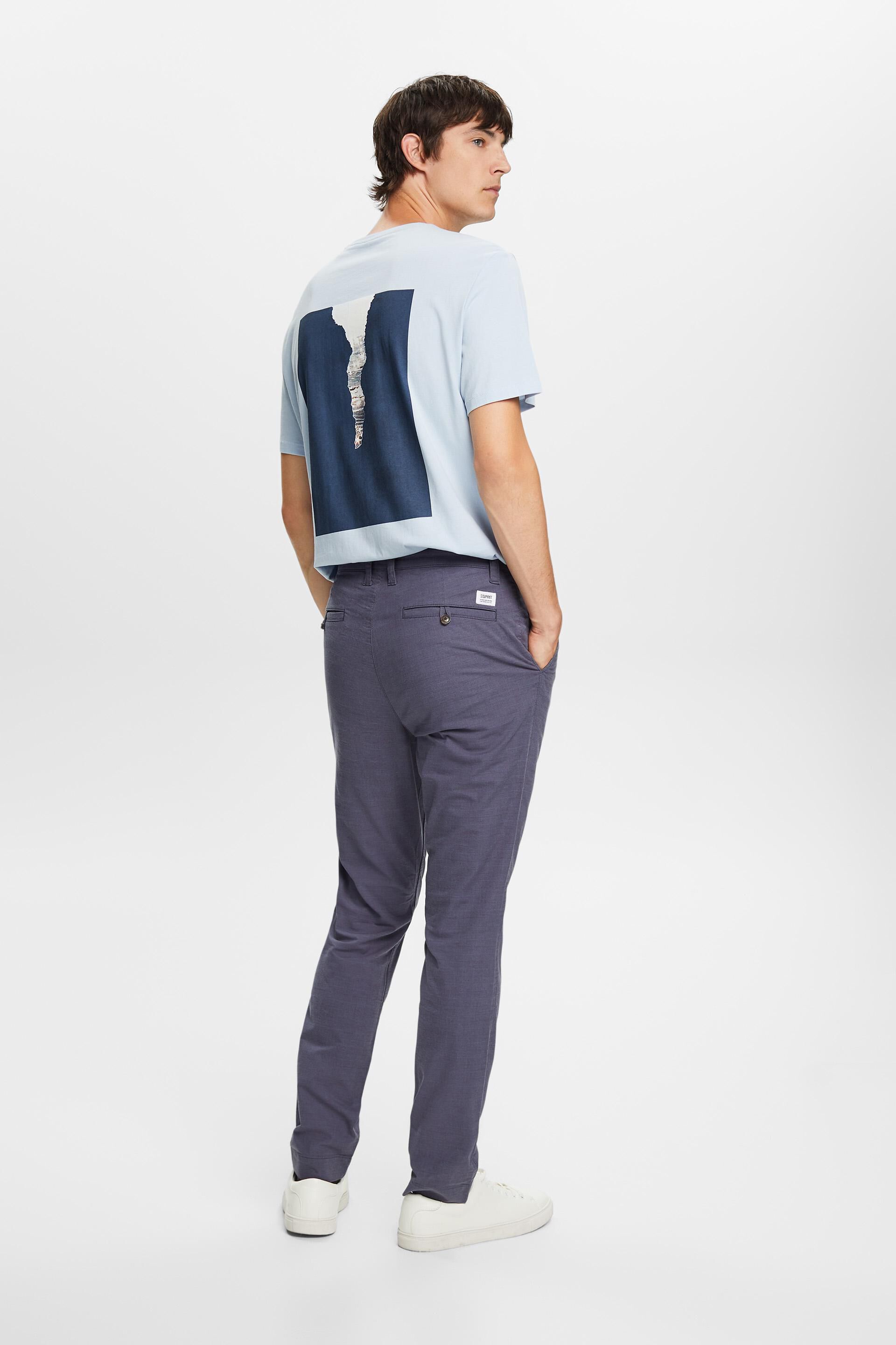 Pants woven