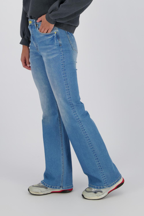Raizzed blauwe dames jeans