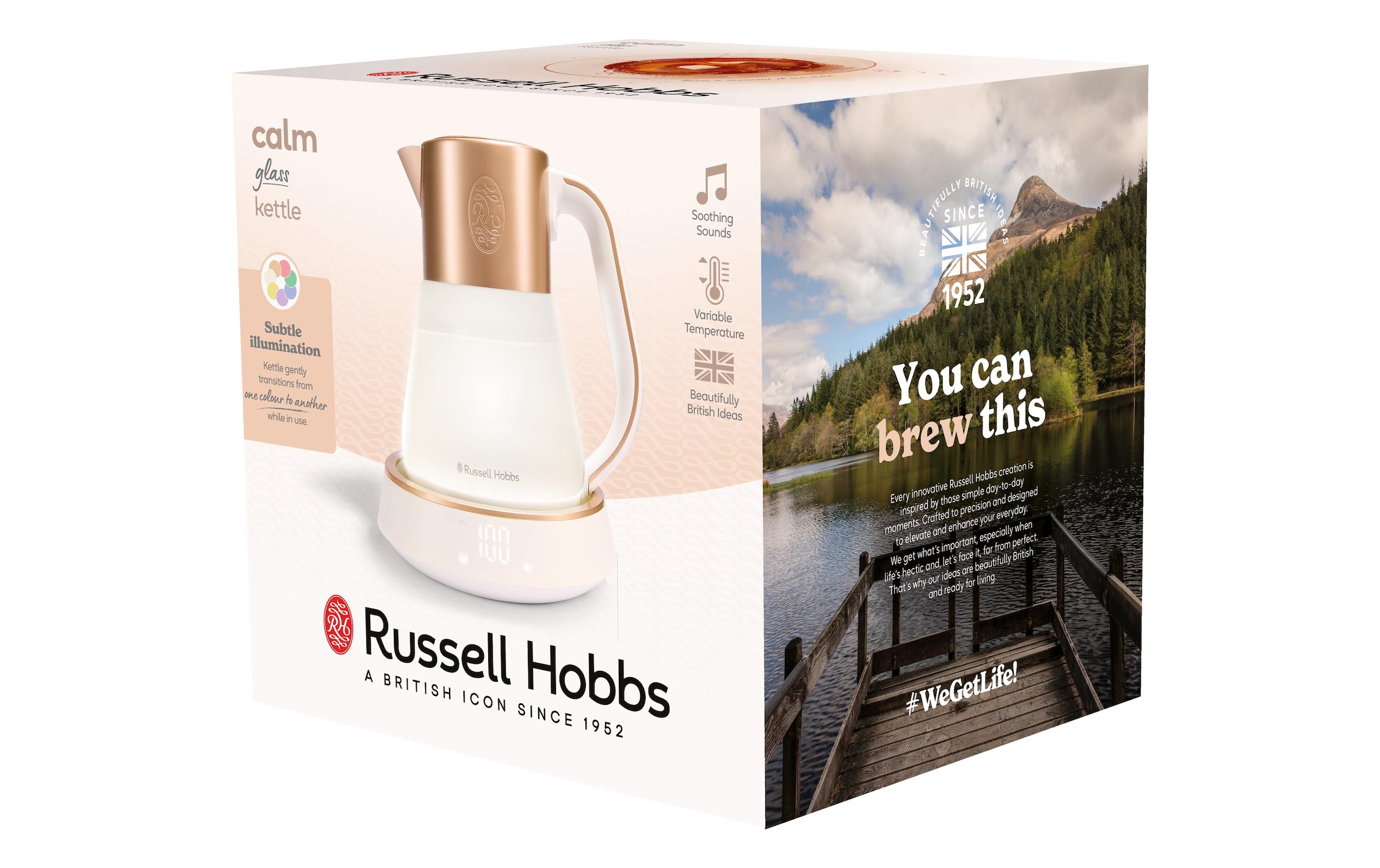 RUSSELL HOBBS Wasserkocher »Calm 1,7 l« 2400 W