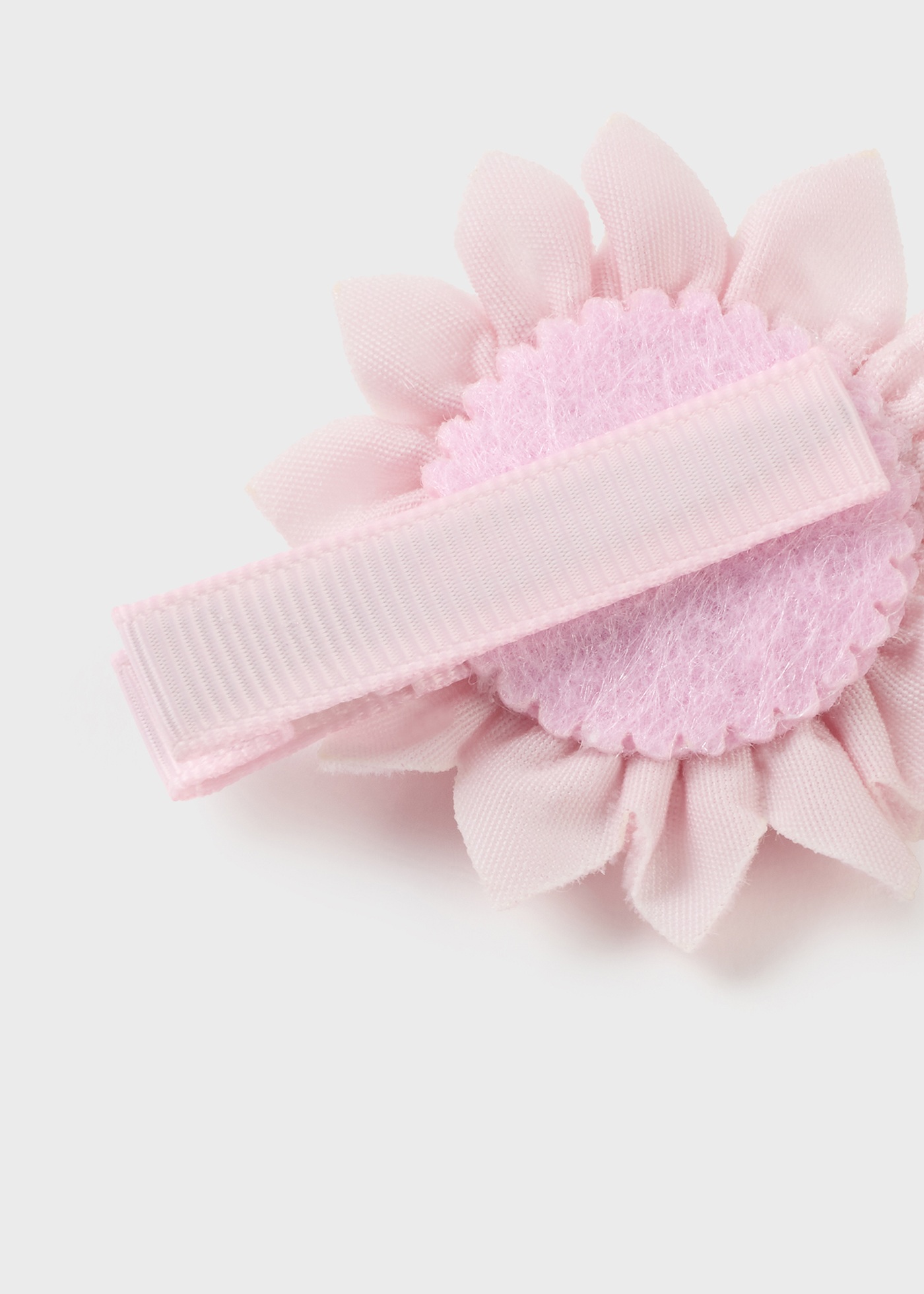 Presilha de flor de veludo para bebê