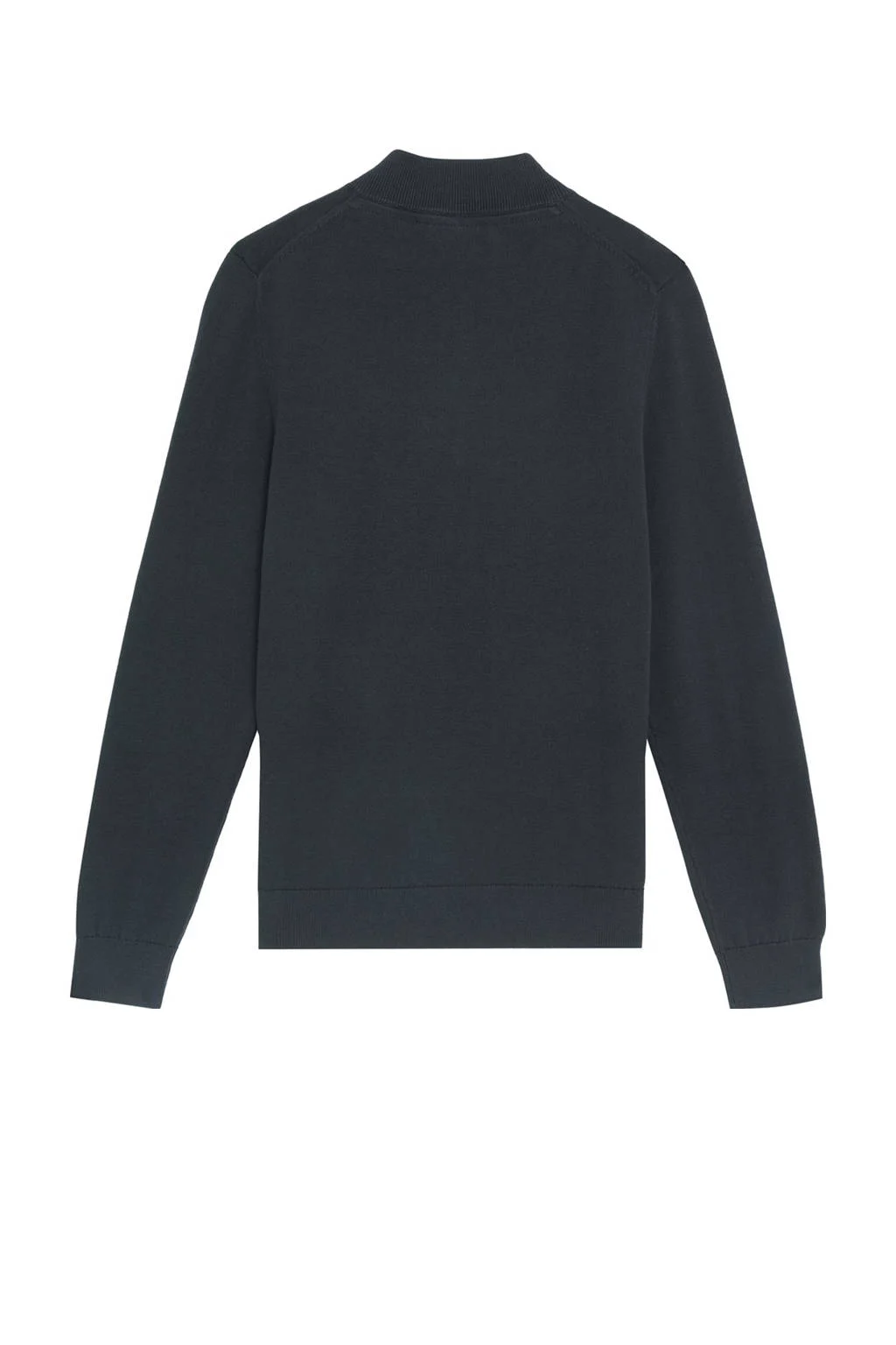 Lyle & Scott trui donkerblauw fijn gebreid