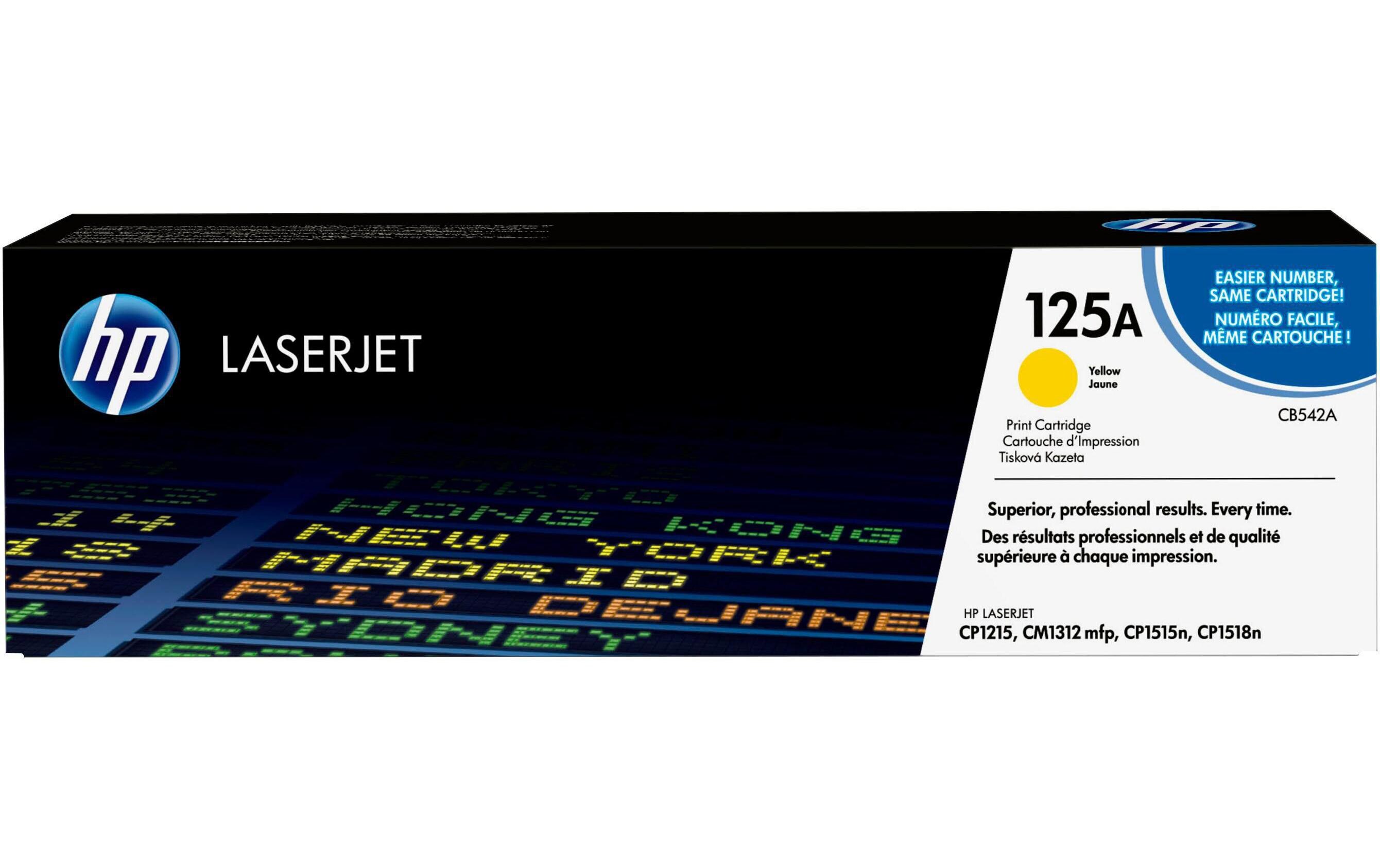 Toner Nr. 125A (CB542A) YellowTonerkartusche