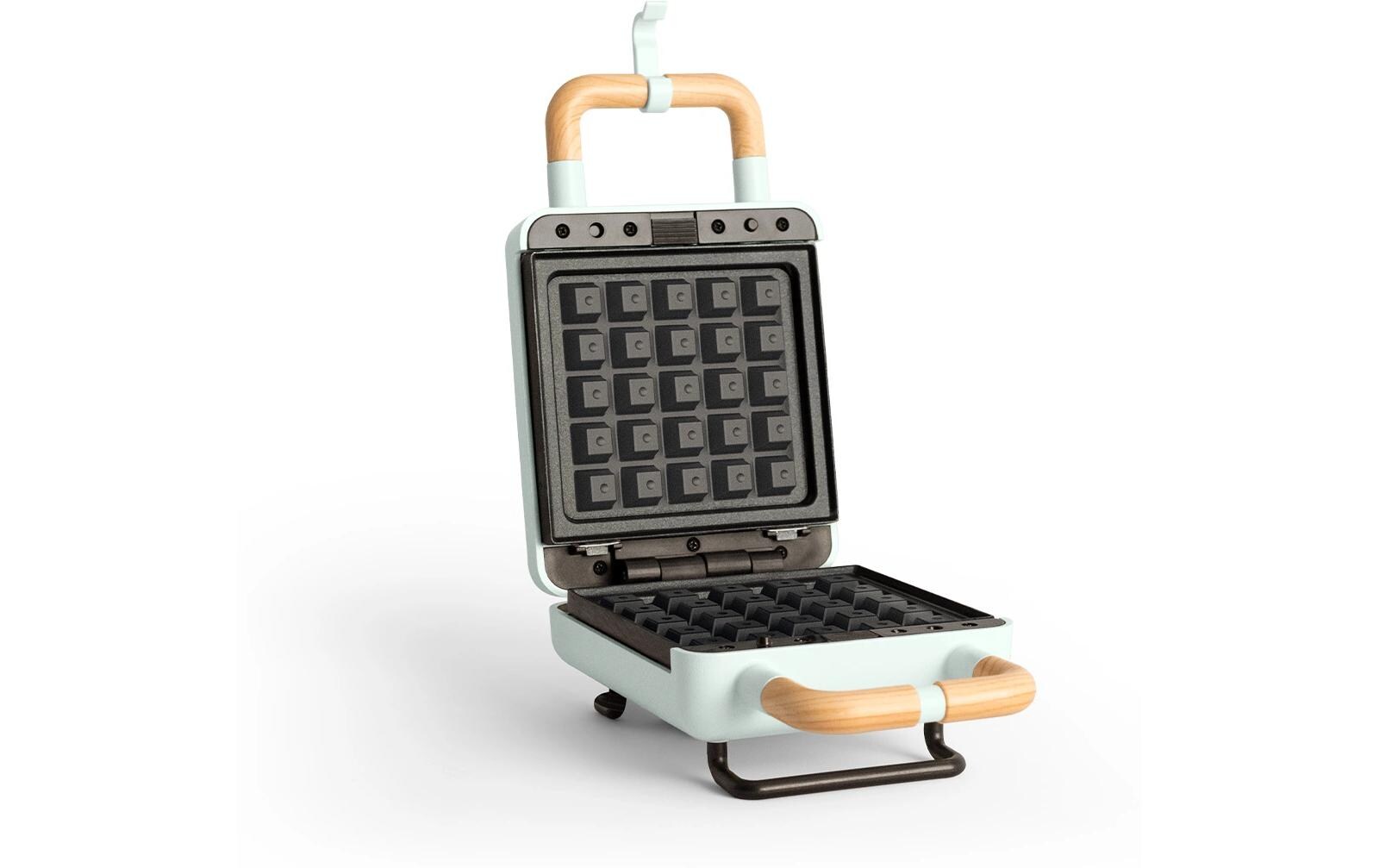 Waffeleisen Stone 2 in 1 Compact PastellblauWaffel- und Sandwichmaker mit austauschbaren Platten