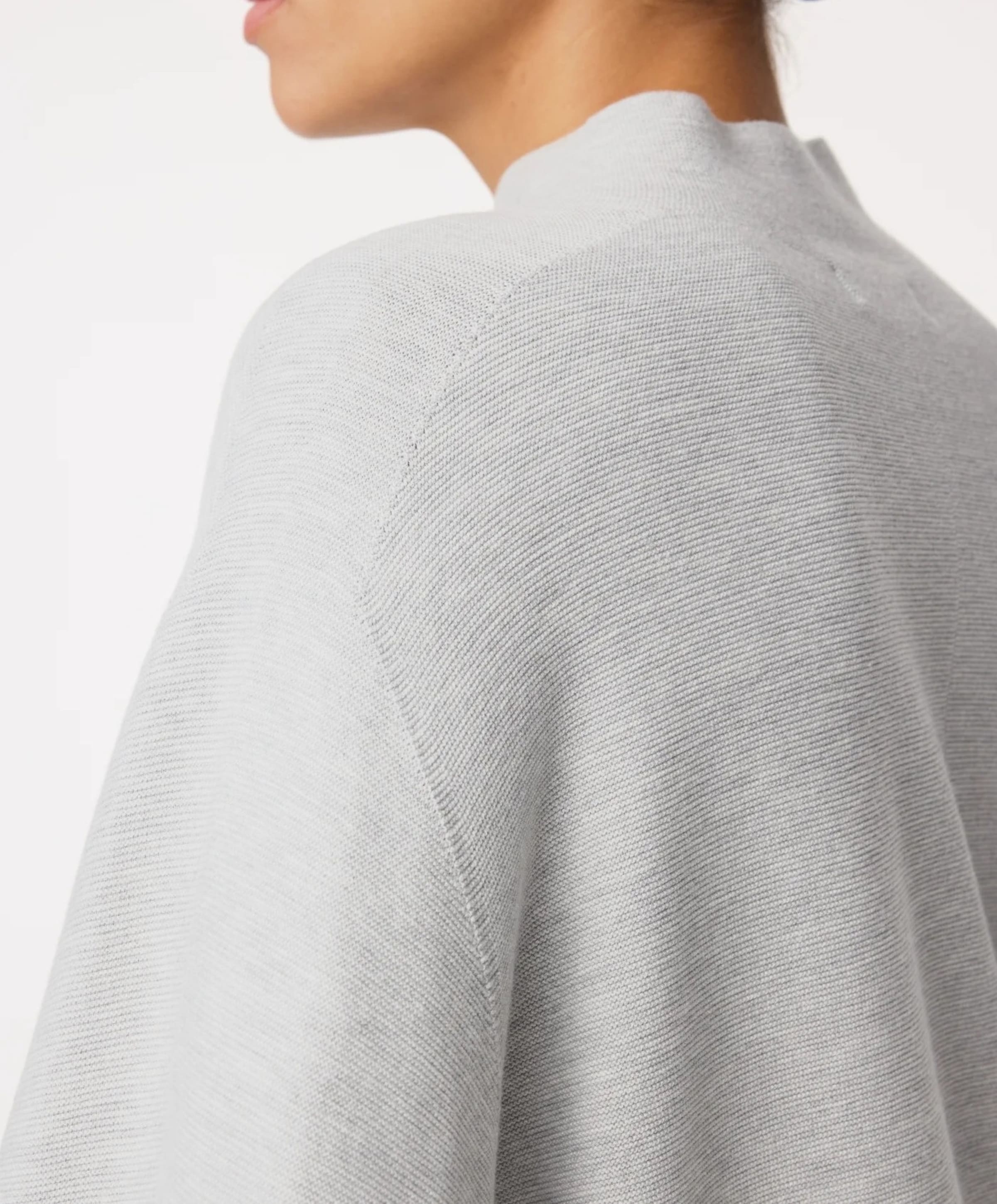 Knit-ted Dames trui grijs
