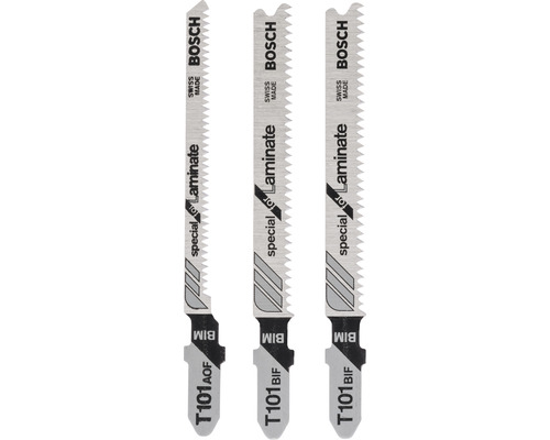 Decoupeerzaagbladenset Bosch 1x T 101 AOF, 2x T 101 BIF verpakking van 3