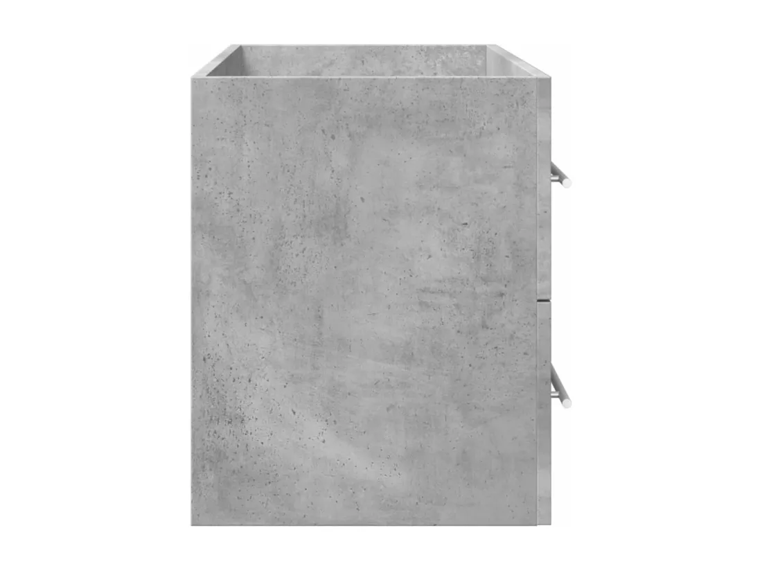 Armoire de lavabo chêne artisanal 80x38,5x48 cm bois ingénierie
