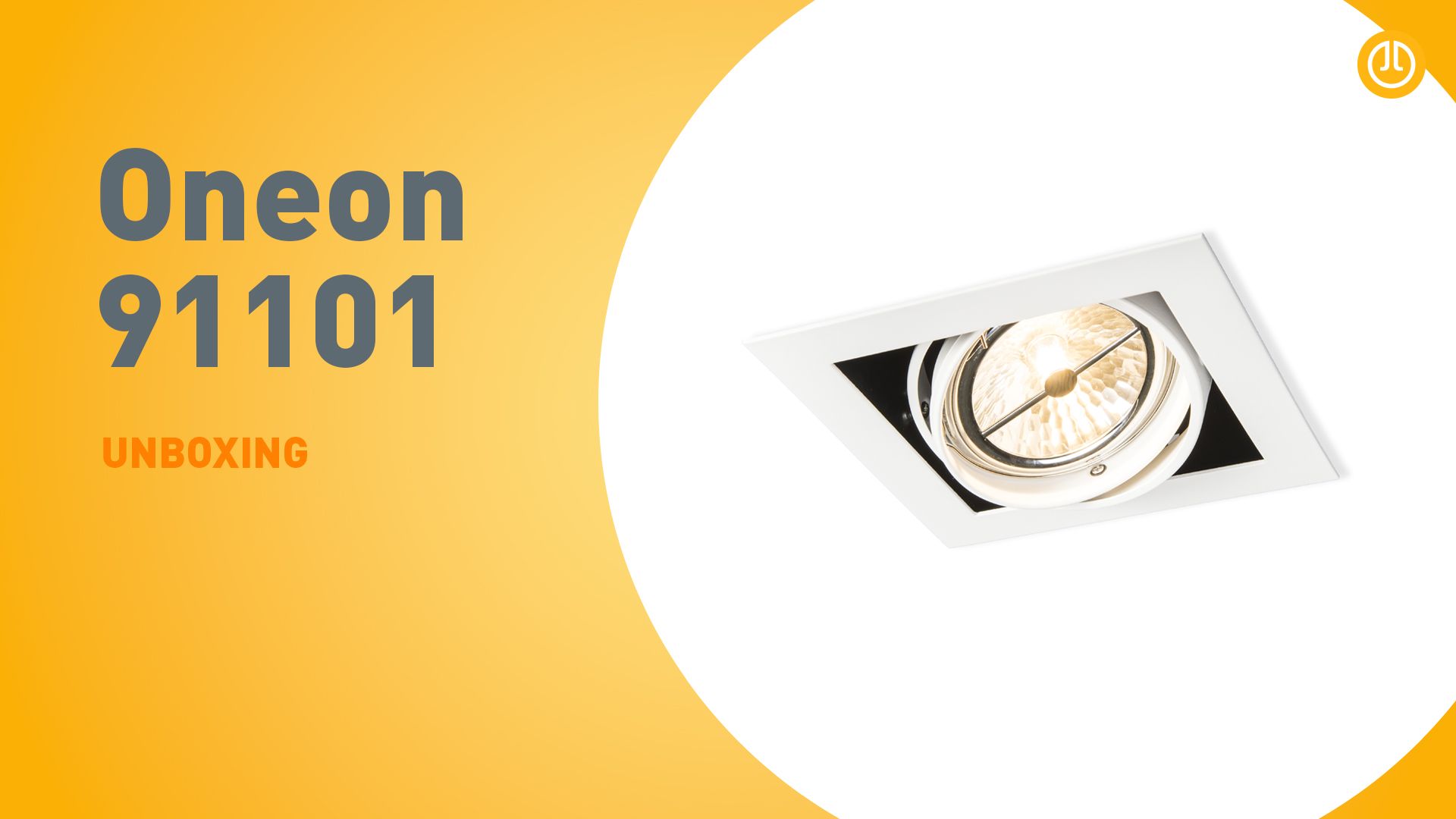 Inbouwspot wit AR111 verstelbaar - Oneon