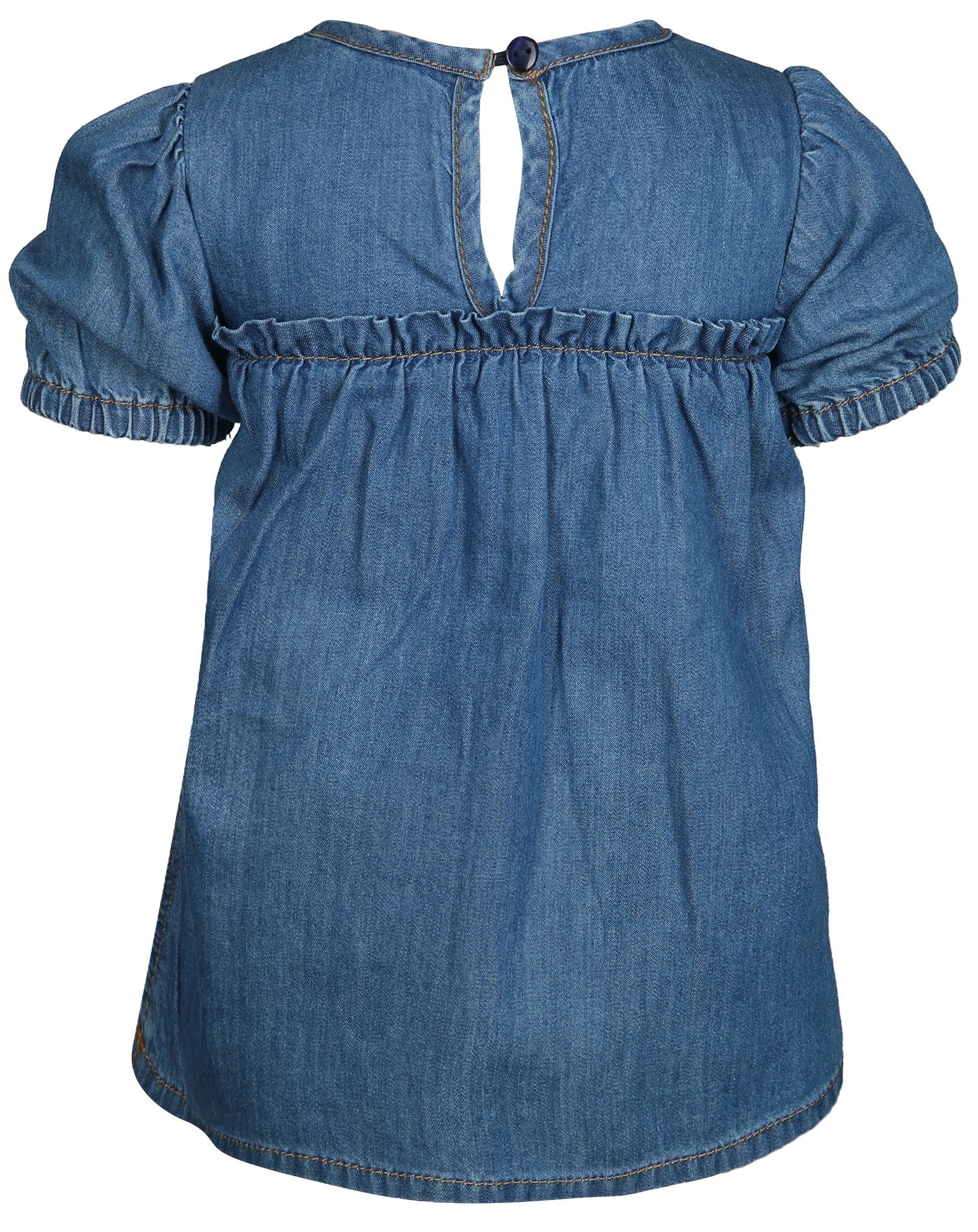 Kurzarmkleid DENIM SPRING in summer blue