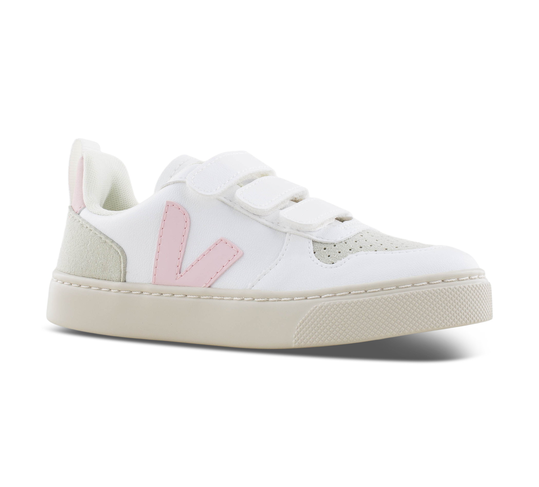 Veja Small V-10 - Klettschuhe weiss