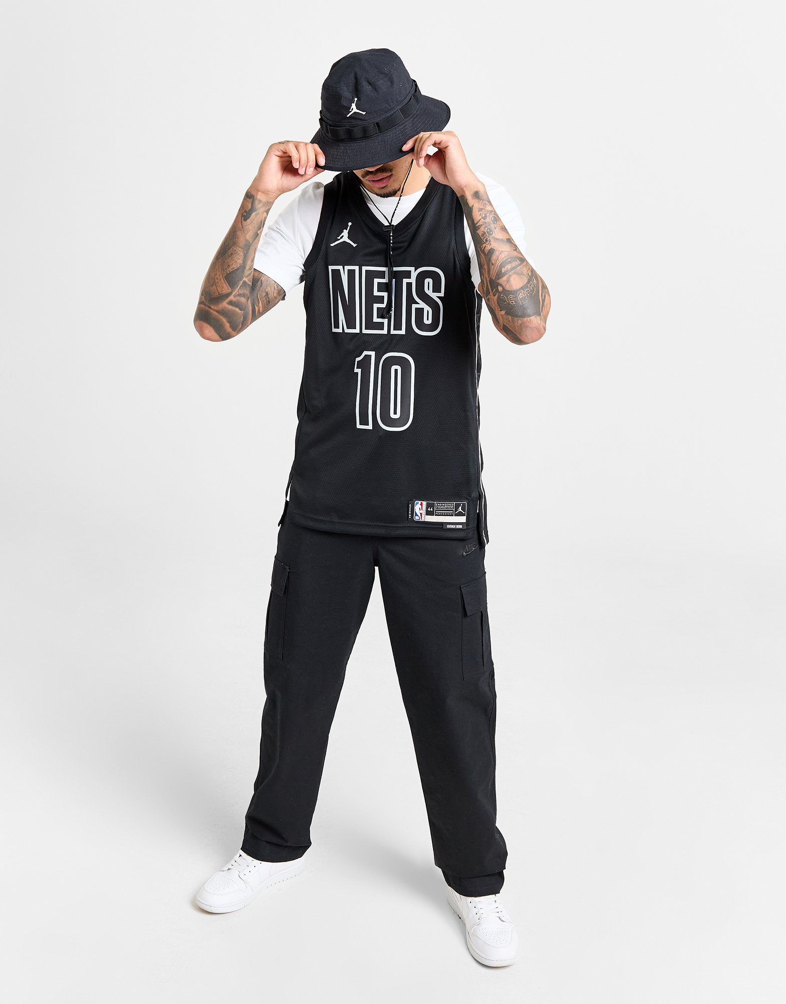 Jordan Maillot NBA Brooklyn Nets Simmons #10 Homme