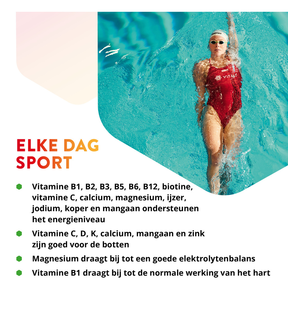 Vitals Elke dag sport (90 tabletten)