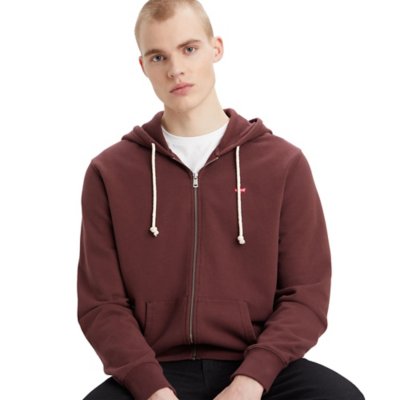 Sweatshirt zippé à capuche homme New Original LEVIS