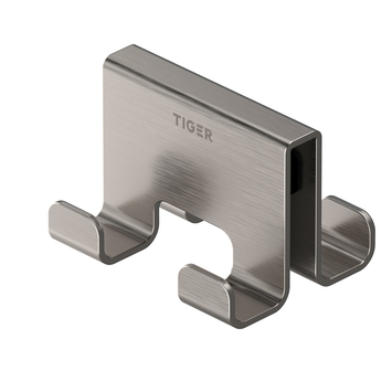 Tiger Handdoekhaak Caddy Dubbel Rvs