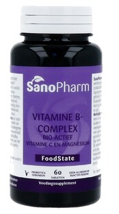 Sanopharm Vitamine B Complex   Vitamine C En Magnesium Tabletten 60TB