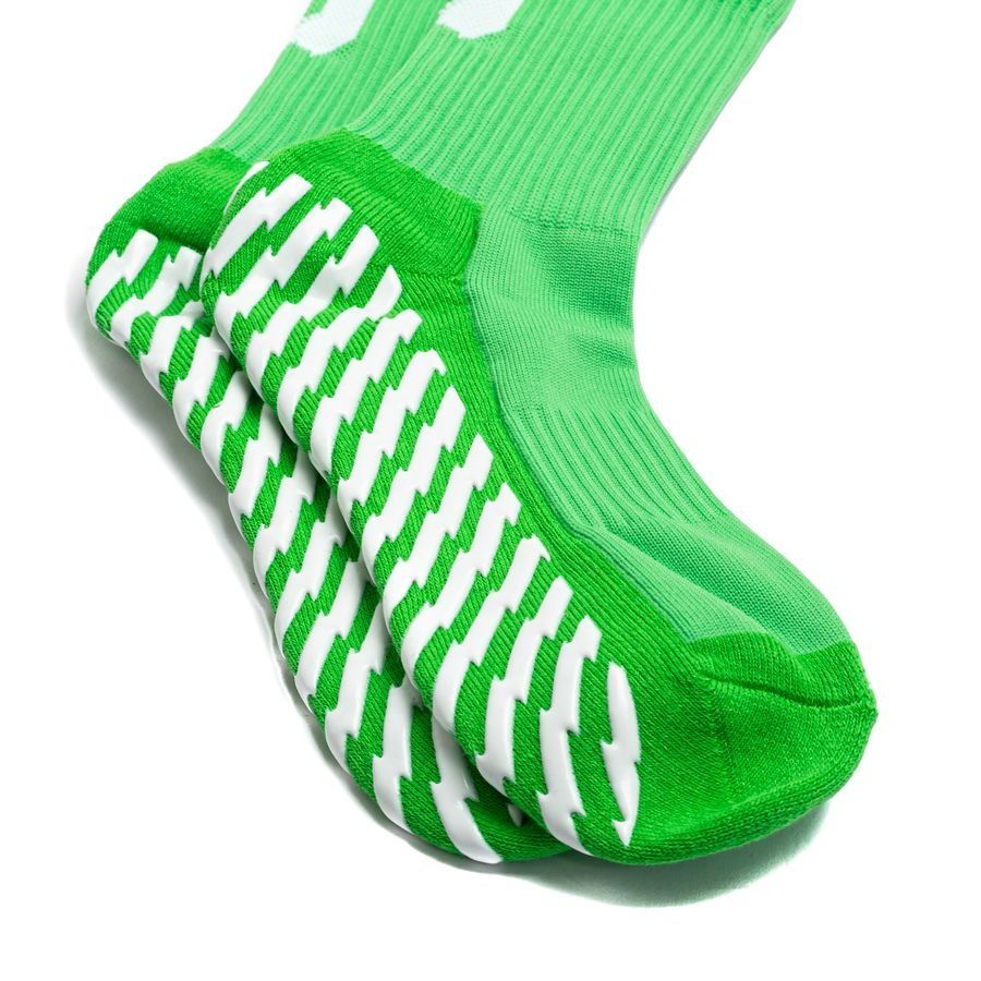 Unisport Grip Sock Flash Print - Vert