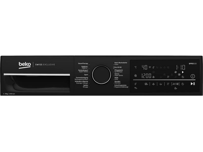 Beko Waschmaschine WM520 Links Frontloader mit 9 kg Ladekapazität