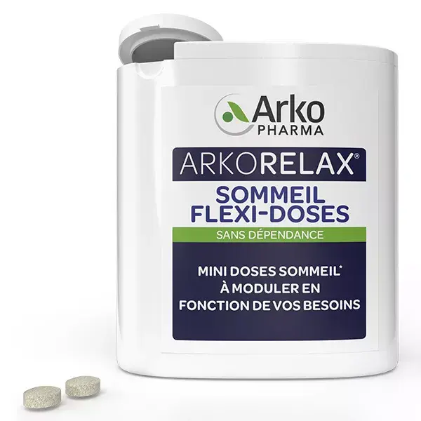Arkopharma Arkorelax Sleep Flexi-Doses Melatonina e Papoula 60 comprimidos