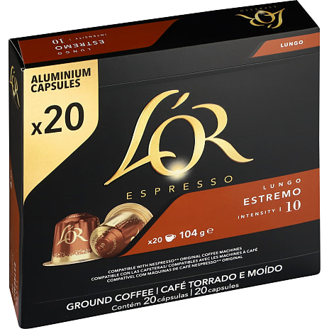 Lungo Estremo kaffekapsler