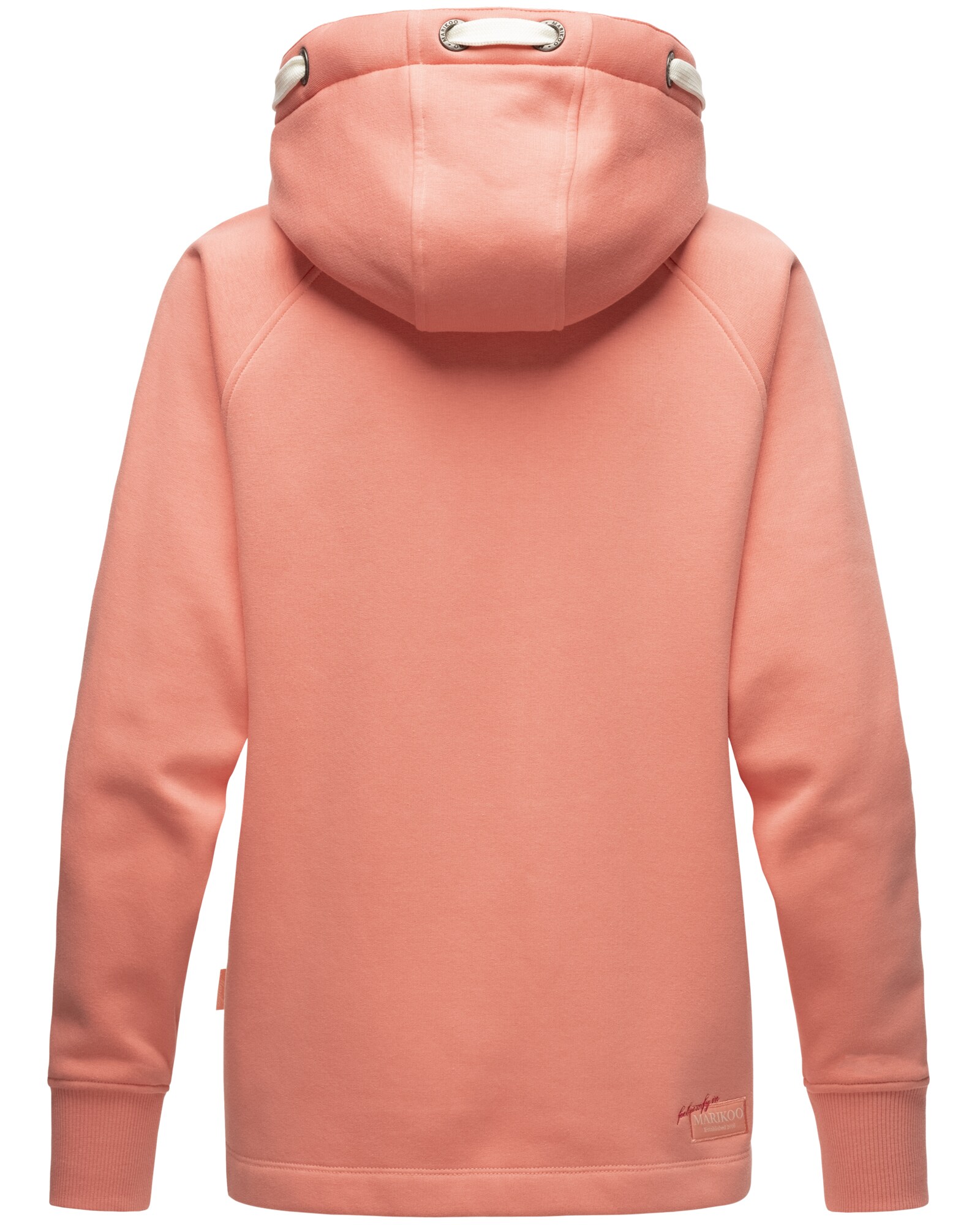 MARIKOO Damen Warmer Kapuzenpullover Pullover im Oversize Look AIRII