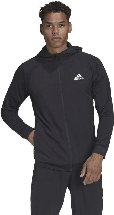adidas Training Full-Zip hættetrøje Sort