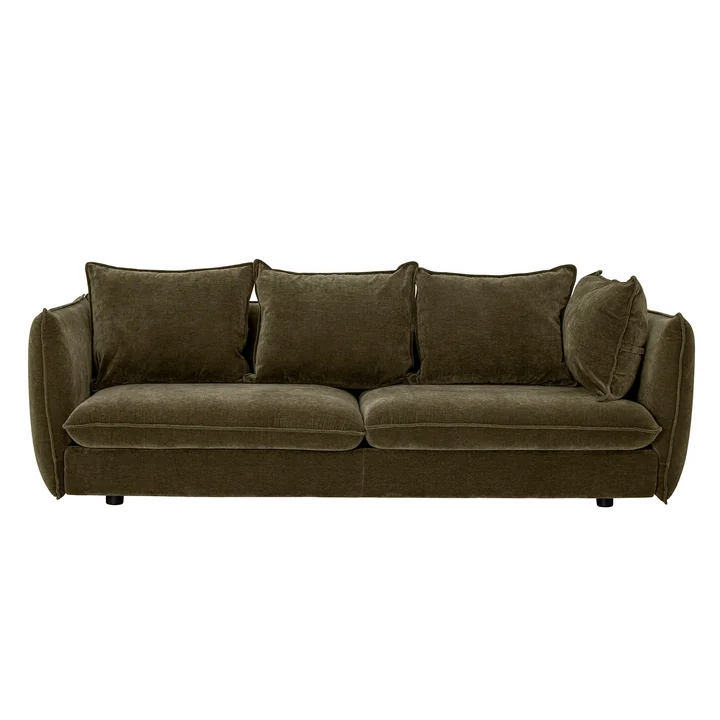 Bloomingville - Austin Sofa, grün, recyceltes Polyester