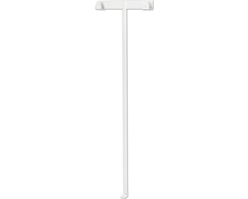 EUROM Sani 600 infraroodstraler, 115 x 46,5 cm, wit, 600 W, met wifi en 2 handdoekrekken
