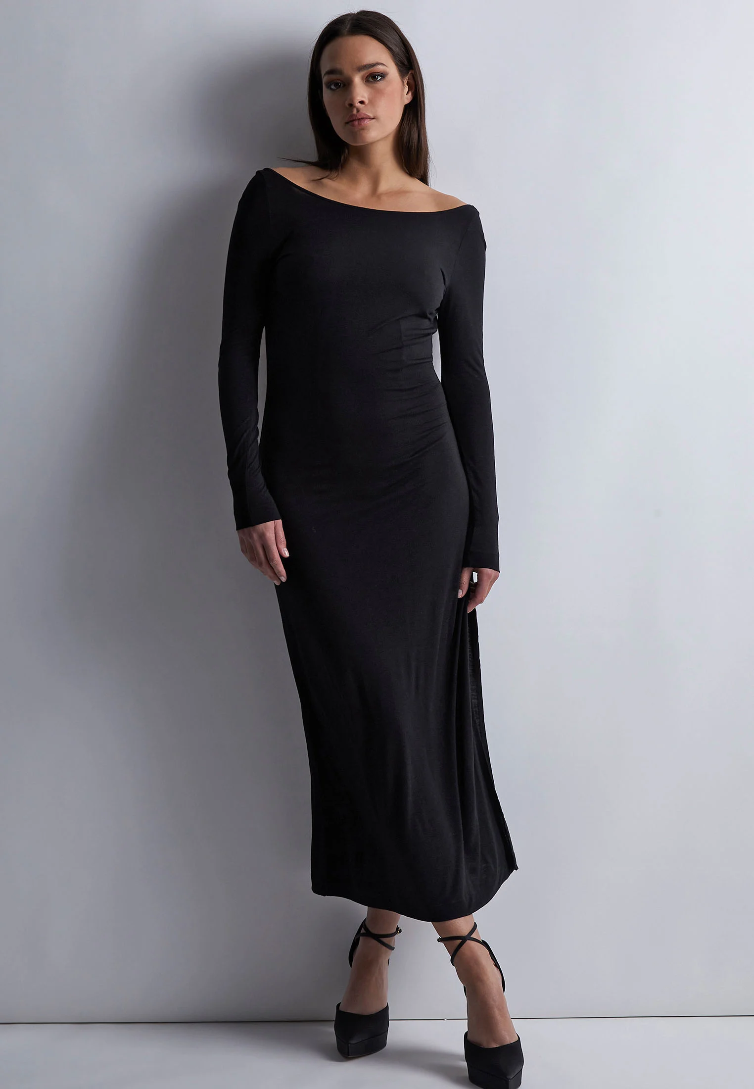 NIGHT CRUSH - Nuisette longue | Noir