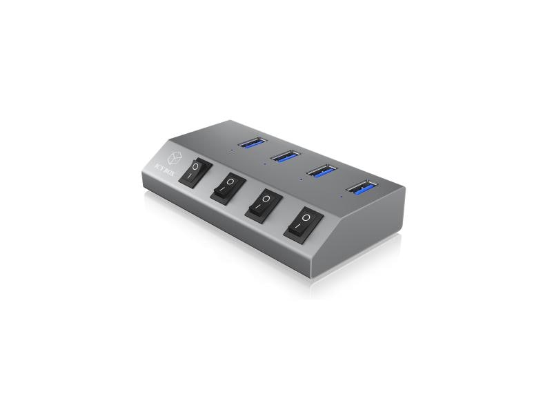 ICY BOX USB-Hub IB-HUB1405 4-Port USB-Hub