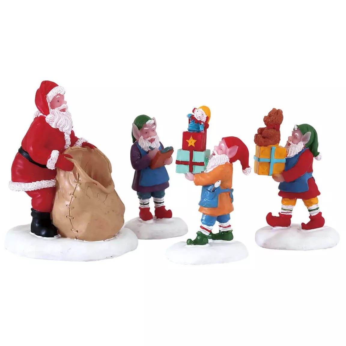 Personnages Lemax En route pour les cadeaux