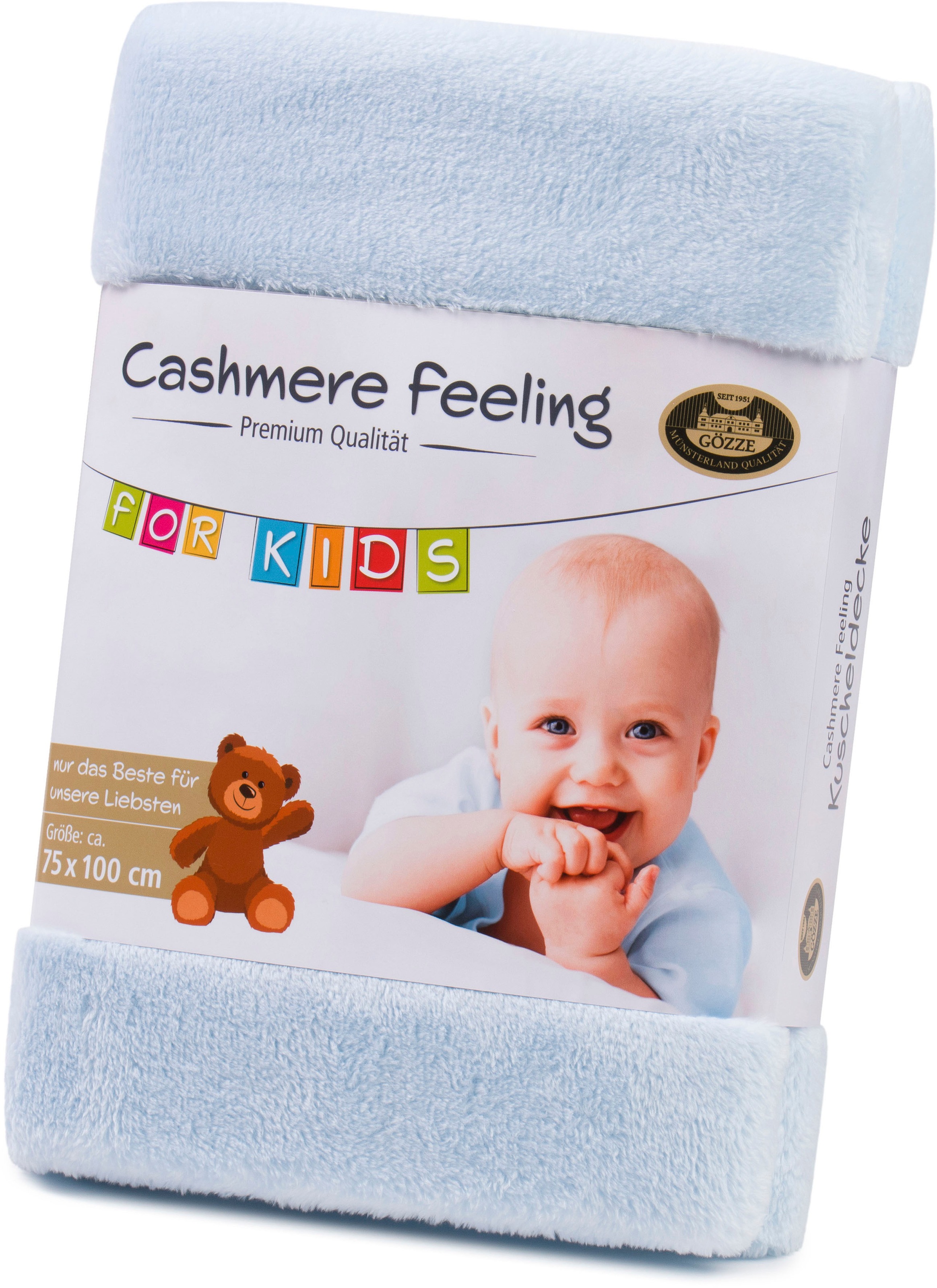 Gözze Kinderdecke »Premium Cashmerefeeling« kuschelig warm