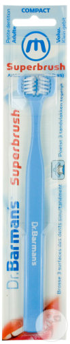 Superbrush Dr. Barman's Brosse A Dents Enfant 6-12 Ans 1 Pièce