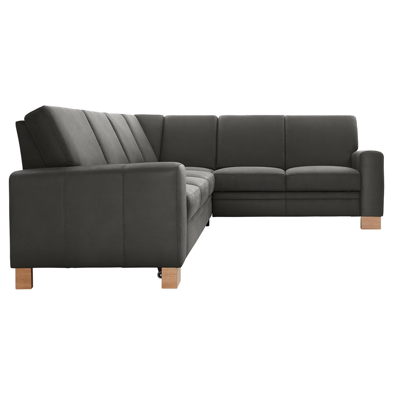 polsterpower Ecksofa - Holiday steel - Basismodell - rechts