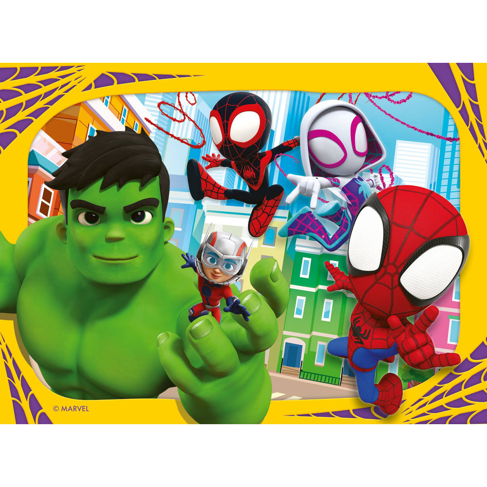 Ravensburger puzzel Spidey & His Amazing Friends - 12 + 16 + 20 + 24 stukjes