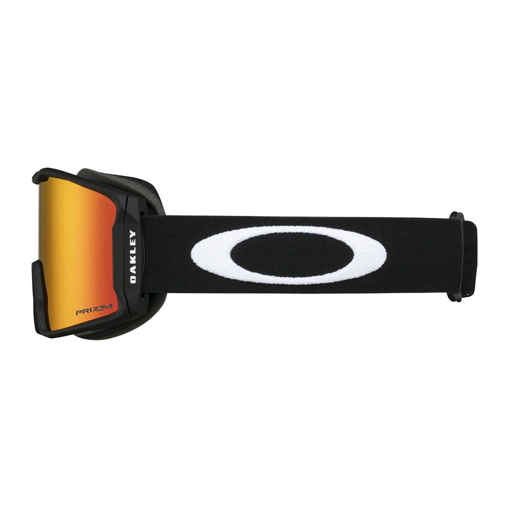 Oakley LINE MINER M - Masque ski matte black/prizm snow torch iridium