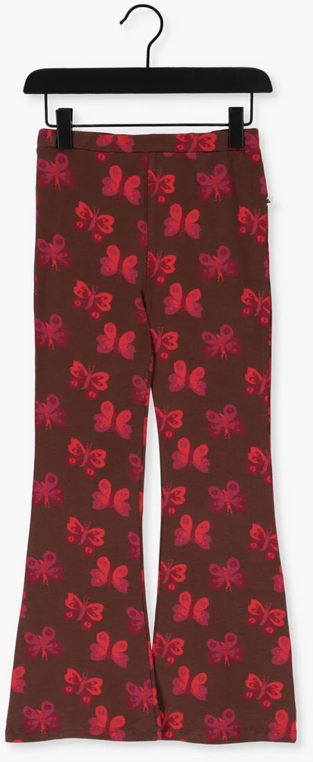 AMMEHOELA zwarte ammehoela flared broek am.liv.25