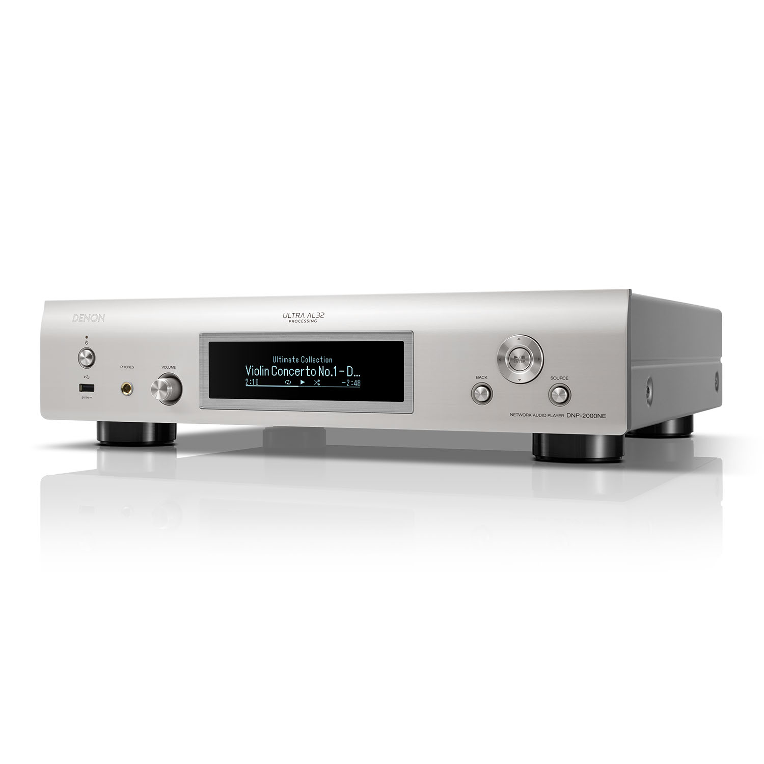 Denon DNP-2000NE – HEOS en digitale voorversterker in één apparaat Premium Silver