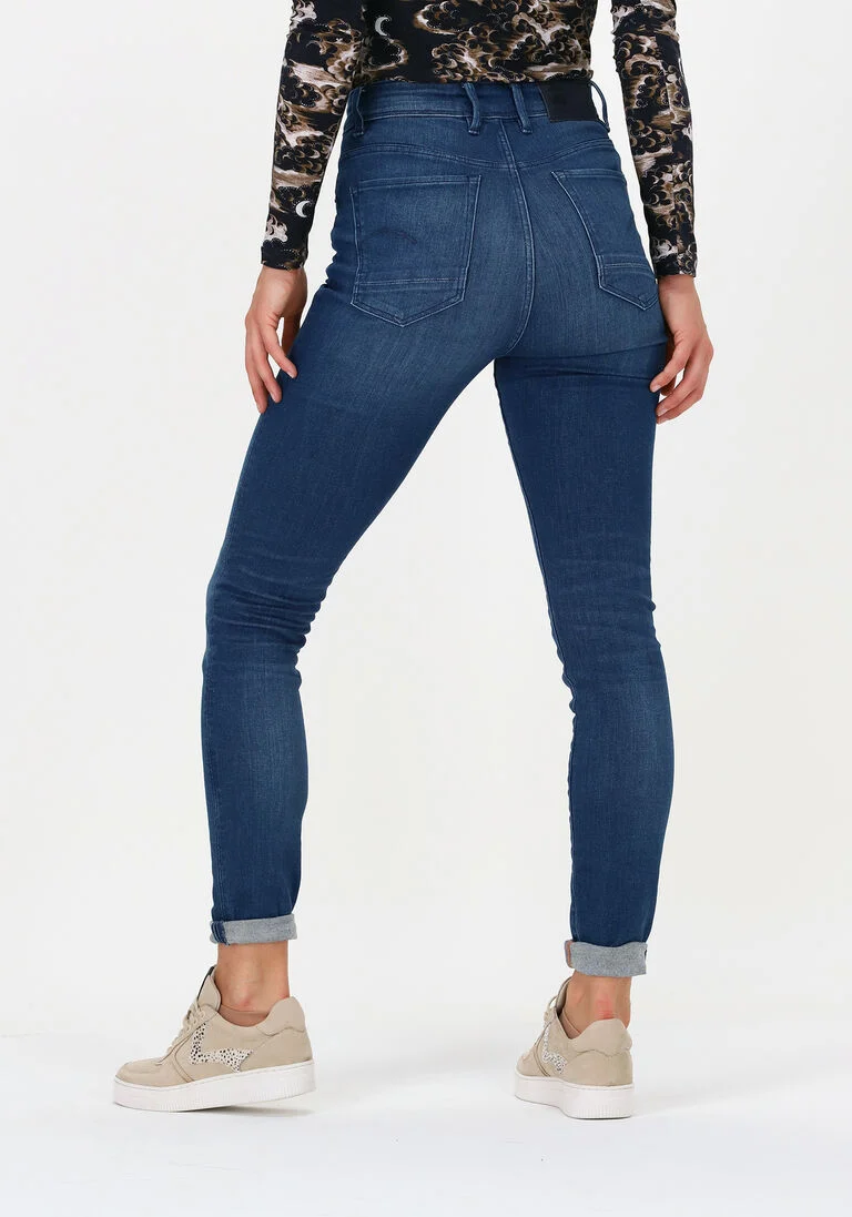G-STAR RAW blauwe g-star raw skinny jeans kafey ultra high skinny wmn